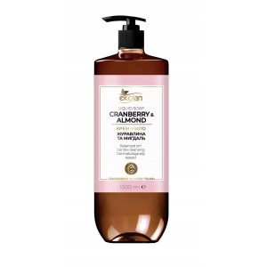 EKOLAN kreminis muilas "Spanguolės ir migdolai"  1000 ml
